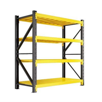 Powder Coating Medium Duty Racking Industrial Warehouse Storage Racks