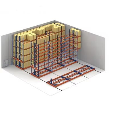 سیستم های قفسه ای انبار متحرک فولادی قابل تنظیم لایه های متعدد